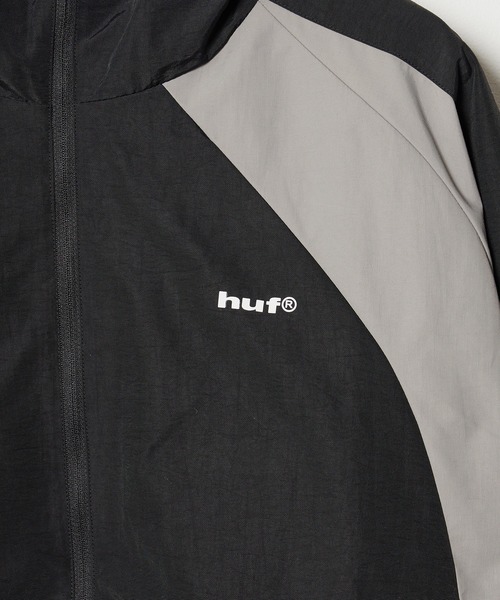 HUF(ハフ)の「HUF/ハフ HUF SET SHELL JACKET ナイロンジャケット(ナイロンジャケット・メンズ・ブラック・M/L/XL)」の2枚目の写真