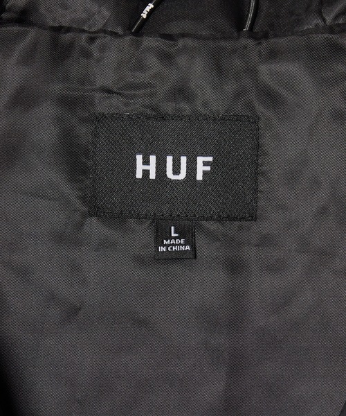 HUF(ハフ)の「HUF/ハフ HUF SET SHELL JACKET ナイロンジャケット(ナイロンジャケット・メンズ・ブラック・M/L/XL)」の3枚目の写真