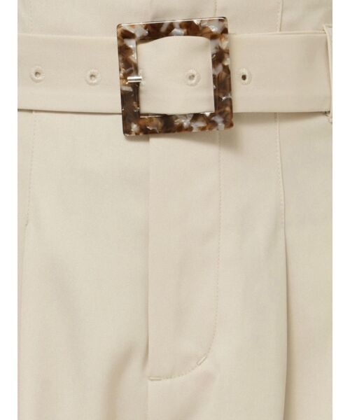 MURUA（ムルーア）の「ハイウエストタックワイドパンツ（その他パンツ・レディース・ライトグリーン/アイボリー/グレー/ブルー・2/1）」の8枚目の写真