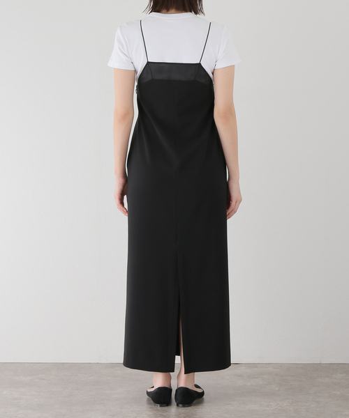plage(プラージュ)の「Sheer Trim Camisole ワンピース(ワンピース・レディース・ブラック・36/38)」の5枚目の写真