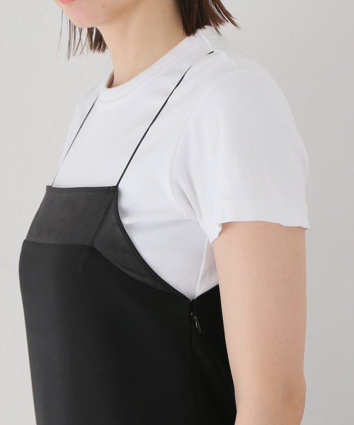 plage(プラージュ)の「Sheer Trim Camisole ワンピース(ワンピース・レディース・ブラック・36/38)」の8枚目の写真