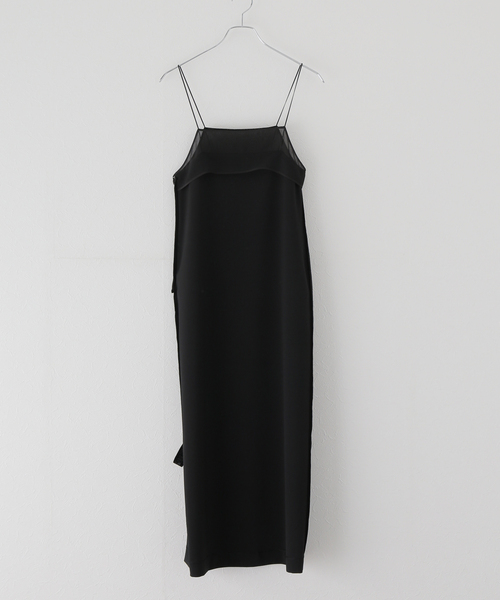 plage(プラージュ)の「Sheer Trim Camisole ワンピース(ワンピース・レディース・ブラック・36/38)」の13枚目の写真