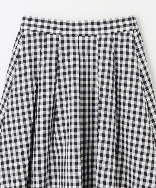 ANY（エニィ）の「【ウエストゴム】ギンガムフレアスカート（スカート・レディース・ネイビー系5/ブラック系5/グリーン系5・2/3）」の6枚目の写真