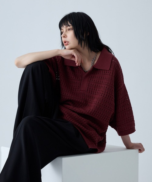 VELNUS（ベルナス）の「【VELNUS】Watermark knitting loose