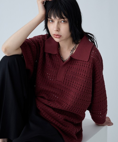 VELNUS（ベルナス）の「【VELNUS】Watermark knitting loose