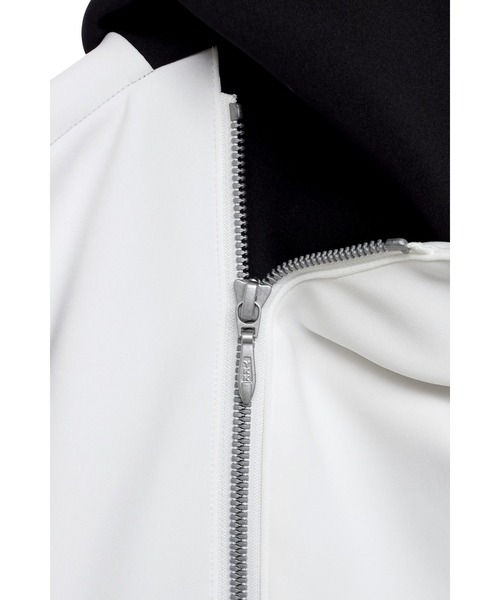 TORNADO MART　バイカラーフーディコート ダブルジップ TORNADO MART∴バイカラーフーディコート / TORNADO MART