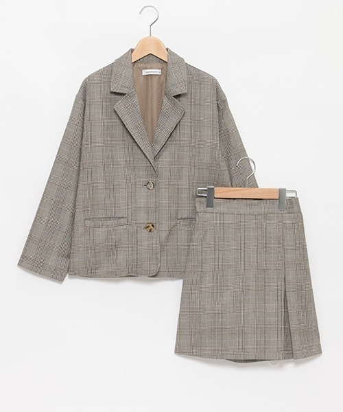 LOVETOXIC（ラブトキシック）の「チェックSET UP（シャツワンピース・キッズ・マルチ・S/M/L）」の9枚目の写真