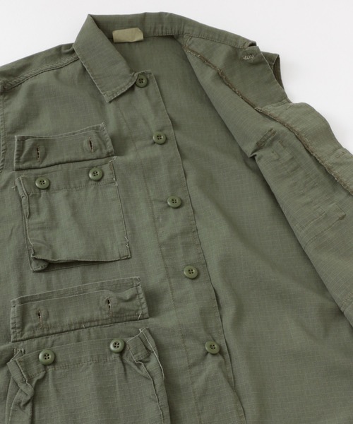 ROTHCO(ロスコ)の「ROTHCO BDU SHIRTS NO SLEEVE(ベスト・レディース・オリーブ/ブラック・LARGE)」の3枚目の写真