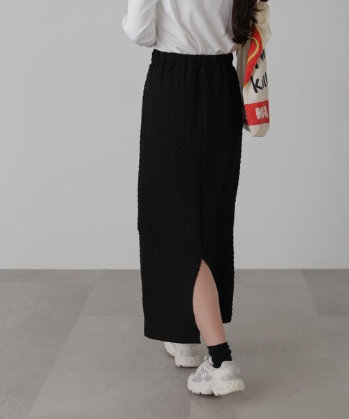 FREE'S MART(フリーズマート)の「ジャガードナロースカート(スカート・レディース・ホワイト/ブラック/ブルー・MEDIUM/SMALL)」の11枚目の写真