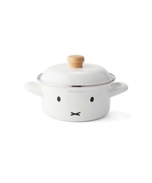 I.D.E.A international(イデアインターナショナル)の「ミッフィー15cm キャセロール(キッチンツール・レディース・ホワイト・フリ-)」の1枚目の写真