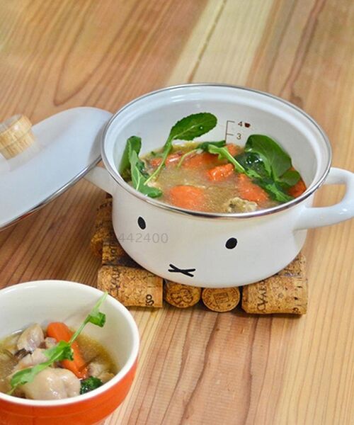 I.D.E.A international(イデアインターナショナル)の「ミッフィー15cm キャセロール(キッチンツール・レディース・ホワイト・フリ-)」の6枚目の写真