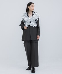 HOUGA（ホウガ）の「【HOUGA/ホウガ】kiki frill vest（ベスト
