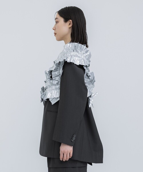 HOUGA（ホウガ）の「【HOUGA/ホウガ】kiki frill vest（ベスト）」 - WEAR