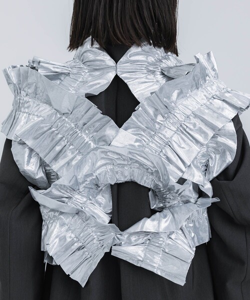 HOUGA（ホウガ）の「【HOUGA/ホウガ】kiki frill vest（ベスト