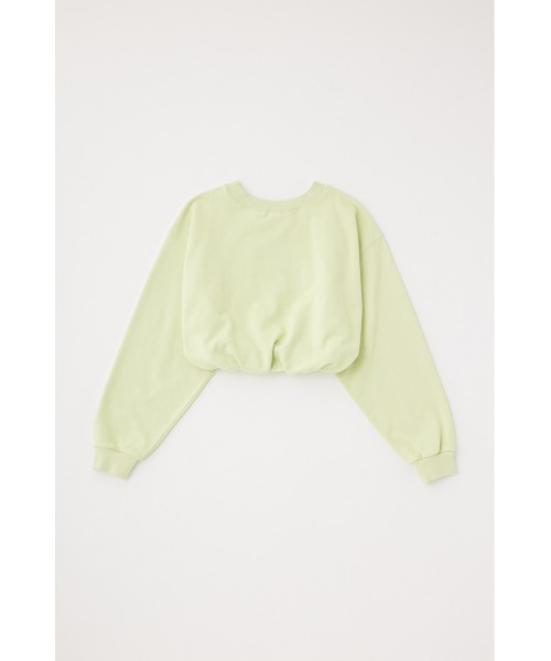 MOUSSY(マウジー)の「【ネイビーWEB限定カラー】MOUSSY ELASTIC HEM プルオーバー(スウェット・レディース・ライトグリーン/ホワイト/ネイビー/ブラック/杢グレー・FREE)」の8枚目の写真