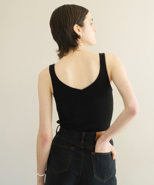 EDGY CUT TANK TOPS！CLANE EDGY CUT TANK TOPS！CLANE