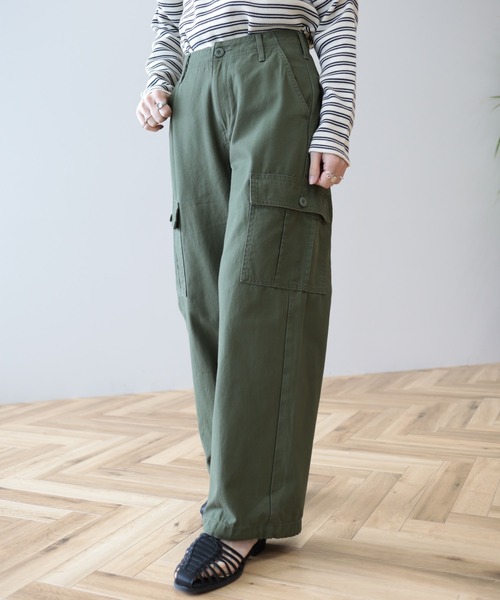 AMERICAN HOLIC(アメリカンホリック)の「カーゴパンツ(その他パンツ・レディース・カーキ・S/M/L)」の17枚目の写真