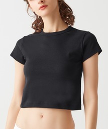 Tuche/トゥシェ 7DAYS LOOKS 半袖クロップドTシャツ