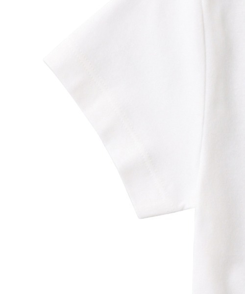 Tuche(トゥシェ)の「Tuche/トゥシェ 7DAYS LOOKS 半袖クロップドTシャツ(Tシャツ/カットソー・レディース・チャコールグレー/ブラック/ホワイト/アイボリー・MEDIUM/LARGE)」の8枚目の写真