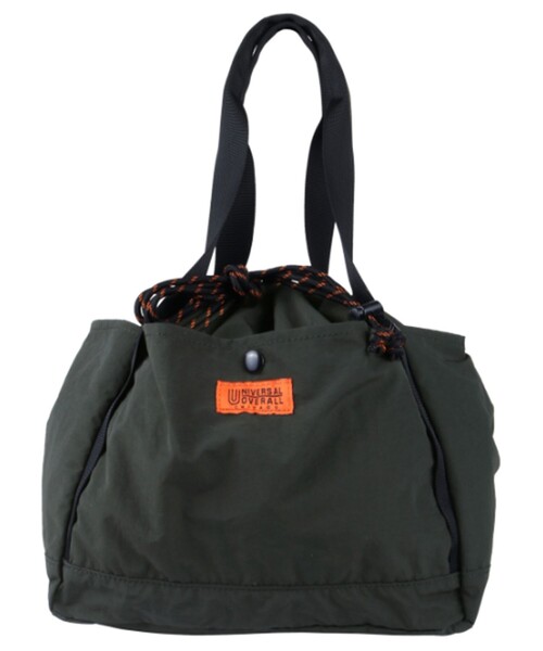 UNIVERSAL OVERALL(ユニバーサルオーバーオール)の「【UNIVERSAL OVERALL/ユニバーサルオーバーオール】 SHINGEN BUDOU BAG M(ショルダーバッグ・レディース・チャコールグレー/ブラック/キナリ・FREE)」の8枚目の写真