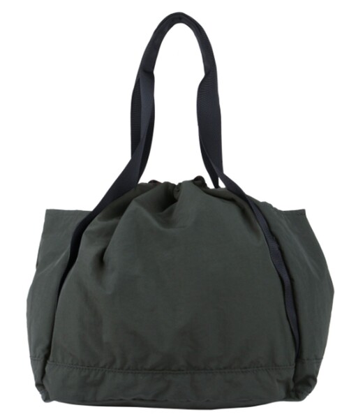 UNIVERSAL OVERALL(ユニバーサルオーバーオール)の「【UNIVERSAL OVERALL/ユニバーサルオーバーオール】 SHINGEN BUDOU BAG M(ショルダーバッグ・レディース・チャコールグレー/ブラック/キナリ・FREE)」の9枚目の写真