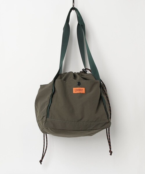 UNIVERSAL OVERALL(ユニバーサルオーバーオール)の「【UNIVERSAL OVERALL/ユニバーサルオーバーオール】 SHINGEN BUDOU BAG M(ショルダーバッグ・レディース・チャコールグレー/ブラック/キナリ・FREE)」の16枚目の写真