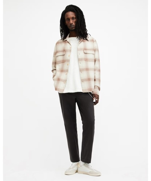 ALLSAINTS（オールセインツ）の「RHODE CROPPED SLIM FIT TROUSERS | RHODE クロップド スリム フィット トラウザー（その他パンツ・メンズ・ブラック系その他・32/30/31/28）」の6枚目の写真