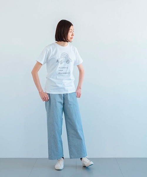 DO Original(ドー オリジナル)の「Tシャツ 自動車 7/7 Sサイズ(Tシャツ/カットソー・レディース・ホワイト・SMALL)」の3枚目の写真