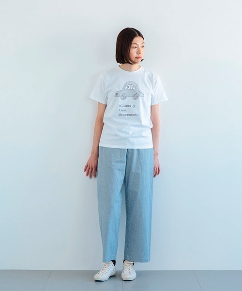 DO Original(ドー オリジナル)の「Tシャツ 自動車 7/7 Sサイズ(Tシャツ/カットソー・レディース・ホワイト・SMALL)」の6枚目の写真