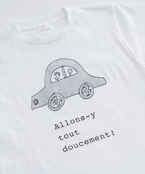 DO Original(ドー オリジナル)の「Tシャツ 自動車 7/7 Sサイズ(Tシャツ/カットソー・レディース・ホワイト・SMALL)」の9枚目の写真