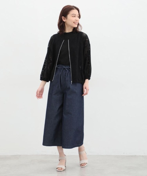 mocchiさまのページ デニムガウチョパンツ（デニムパンツ）｜Honeys（ハニーズ）の