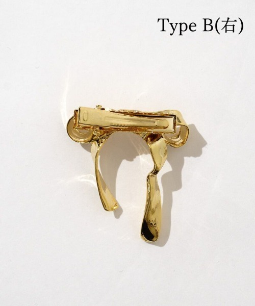 flower(フラワー)の「ブライトリボンピン(ヘアピン・レディース・ゴールド/シルバー・A/B)」の16枚目の写真