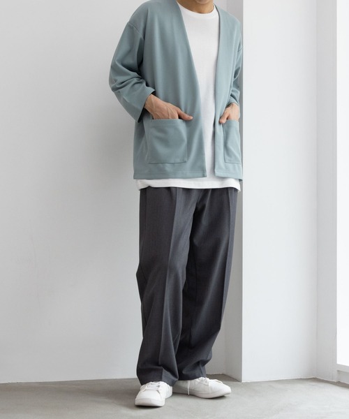 URBAN COLLECTION(アーバンコレクション)の「URBAN COLLECTION ワイドスラックス(スラックス・メンズ・グレー/ブラック・L/M/S)」の10枚目の写真