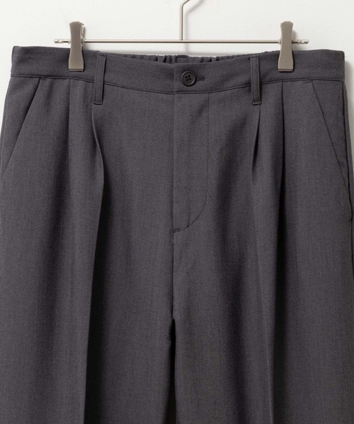 URBAN COLLECTION(アーバンコレクション)の「URBAN COLLECTION ワイドスラックス(スラックス・メンズ・グレー/ブラック・L/M/S)」の3枚目の写真
