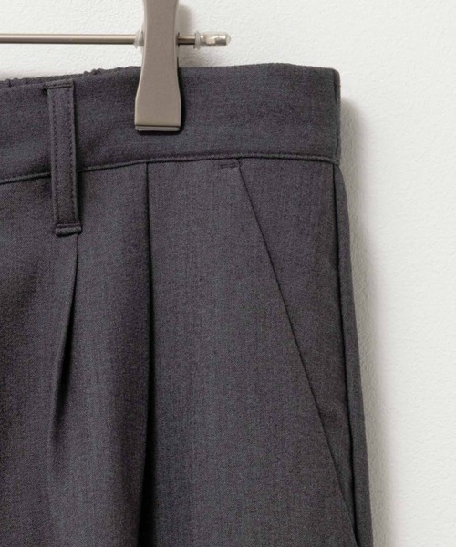 URBAN COLLECTION(アーバンコレクション)の「URBAN COLLECTION ワイドスラックス(スラックス・メンズ・グレー/ブラック・L/M/S)」の6枚目の写真