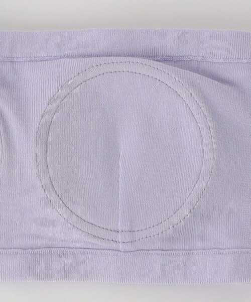 6（ロク）の「＜6(ROKU)＞ニット バンドゥ（チューブトップ・レディース・ブラック/ライラック・FREE）」の9枚目の写真