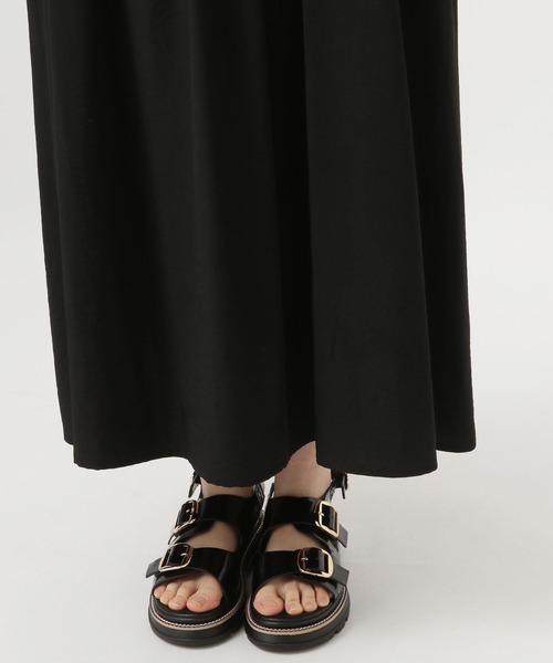 BAYFLOW（ベイフロー）の「サス付きワンピース（ワンピース・レディース・ブラック/グレイッシュベージュ/ライトグリーン・FREE）」の18枚目の写真