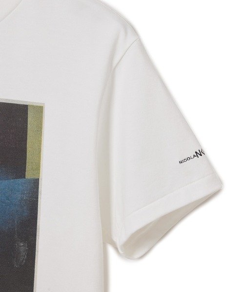 JANE SMITH / JOHN SMITH(ジェーンスミスジョンスミス)の「【JANE SMITH(ジェーンスミス)】NICOLA KLOOSTERMAN ABSTRACT S/S T-SHIRT(Tシャツ/カットソー・レディース・ホワイト/ブラック・X-SMALL)」の16枚目の写真