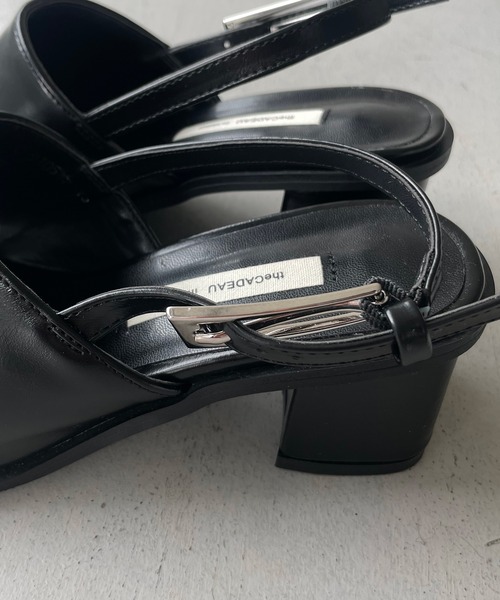 cheriella(シェリエラ)の「【cheriella】オープントゥサンダル(サンダル・レディース・ブラック/アイボリー・L(24.5cm)/M(23.5cm)/S(22.5cm))」の20枚目の写真