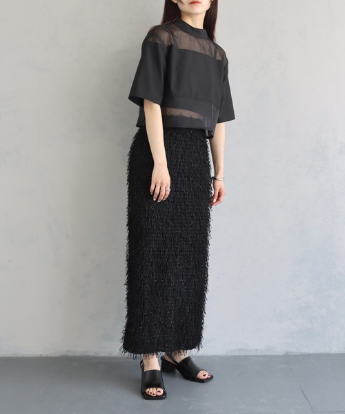 cheriella(シェリエラ)の「【cheriella】オープントゥサンダル(サンダル・レディース・ブラック/アイボリー・L(24.5cm)/M(23.5cm)/S(22.5cm))」の18枚目の写真