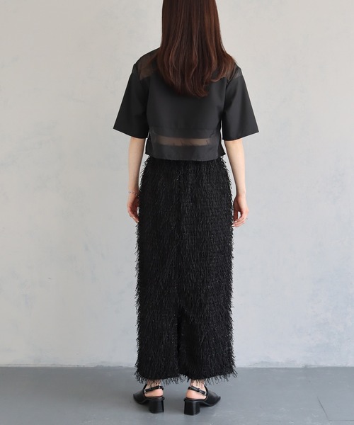 cheriella(シェリエラ)の「【cheriella】オープントゥサンダル(サンダル・レディース・ブラック/アイボリー・L(24.5cm)/M(23.5cm)/S(22.5cm))」の19枚目の写真