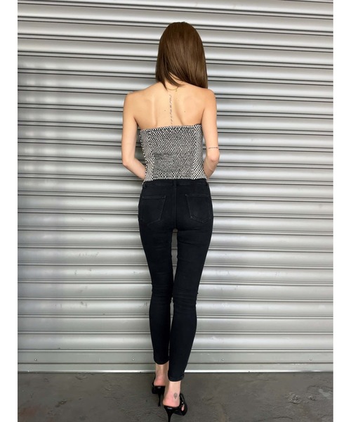 EGOIST（エゴイスト）の「ツイードビスチェ（ベスト・レディース・ホワイト/マルチ/ブラック・FREE）」の21枚目の写真