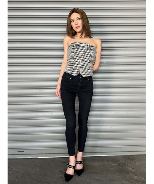 EGOIST（エゴイスト）の「ツイードビスチェ（ベスト・レディース・ホワイト/マルチ/ブラック・FREE）」の20枚目の写真