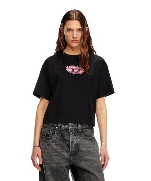 レディース Tシャツ クロップド丈（Tシャツ/カットソー）｜DIESEL  