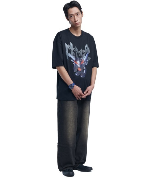 Tシャツ・カットソー NOMANUAL CULT T-SHIRT 4KS424 MUSINSA公式 | NOMANUAL CULT T-SHIRT - BLACK