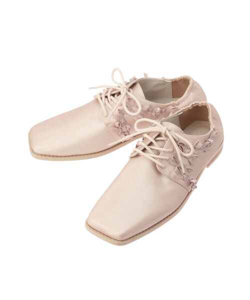 merry jenny(メリージェニー)の「たっぷりリボンローファー(ローファー・レディース・ピンク/ライトブルー/ブラック・MEDIUM/LARGE)」の14枚目の写真