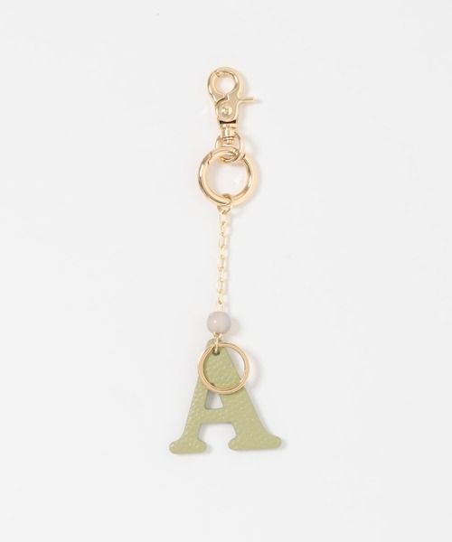 RODE SKO（ロデスコ）の「『別注』Hashibami×RODESKO　イニシャルチャーム（キーホルダー・レディース・ベージュ/ゴールド/ライトカーキ/ブルー系その他/ライトピンク・ONE）」の10枚目の写真