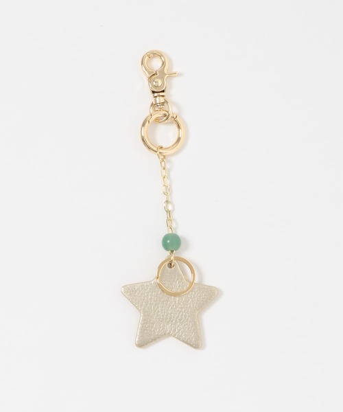 RODE SKO（ロデスコ）の「『別注』Hashibami×RODESKO　イニシャルチャーム（キーホルダー・レディース・ベージュ/ゴールド/ライトカーキ/ブルー系その他/ライトピンク・ONE）」の13枚目の写真