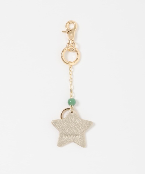 RODE SKO（ロデスコ）の「『別注』Hashibami×RODESKO　イニシャルチャーム（キーホルダー・レディース・ベージュ/ゴールド/ライトカーキ/ブルー系その他/ライトピンク・ONE）」の14枚目の写真