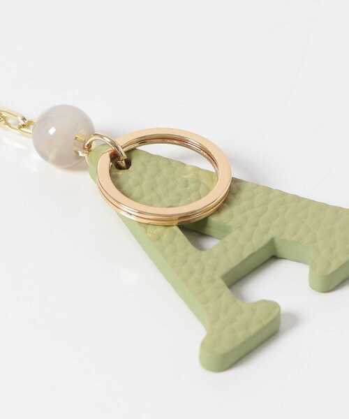 RODE SKO（ロデスコ）の「『別注』Hashibami×RODESKO　イニシャルチャーム（キーホルダー・レディース・ベージュ/ゴールド/ライトカーキ/ブルー系その他/ライトピンク・ONE）」の18枚目の写真